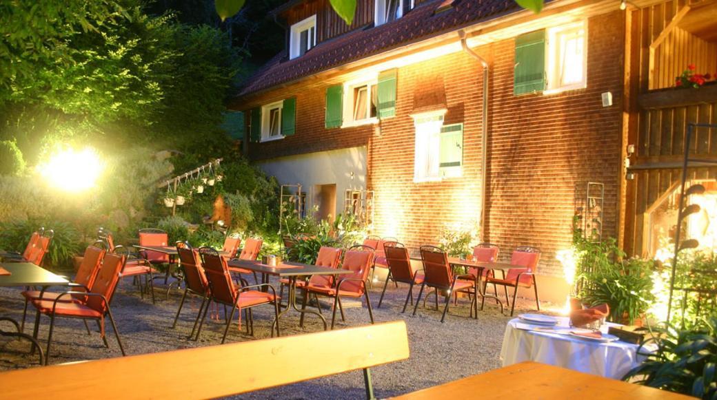 Hotel Gasthaus Schäfle Bürserberg Exterior foto