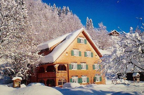 Hotel Gasthaus Schäfle Bürserberg Exterior foto