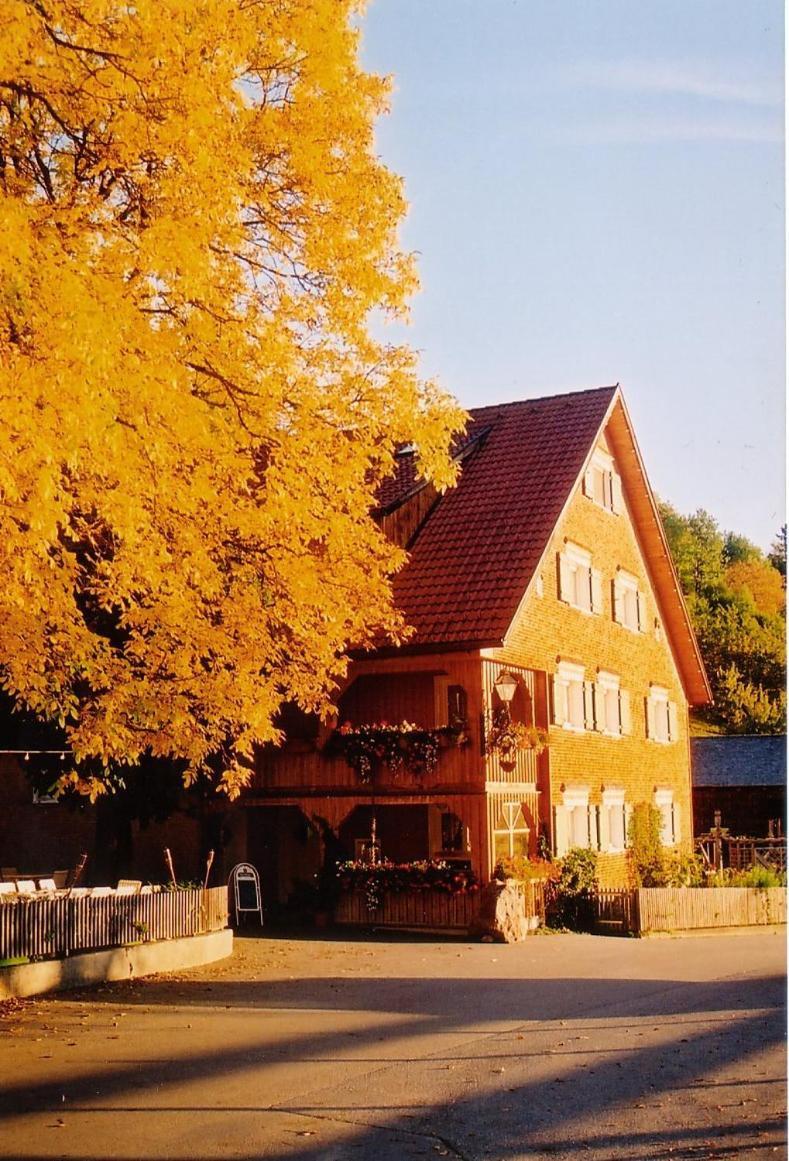 Hotel Gasthaus Schäfle Bürserberg Exterior foto